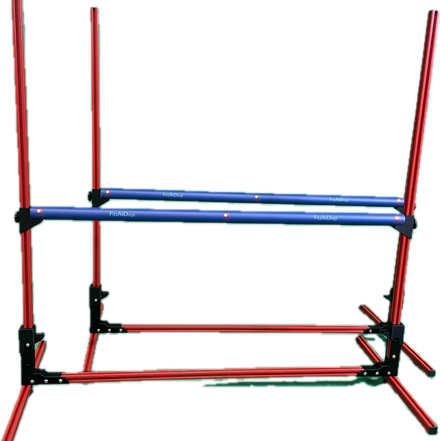 Red Devil Hürden Set Rot/Schwarz