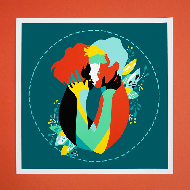 ETERNELS // tirage d'art 30 x 30