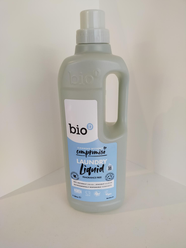 Bio D Laundry Liquid Fragrance Free 1 litre 54614