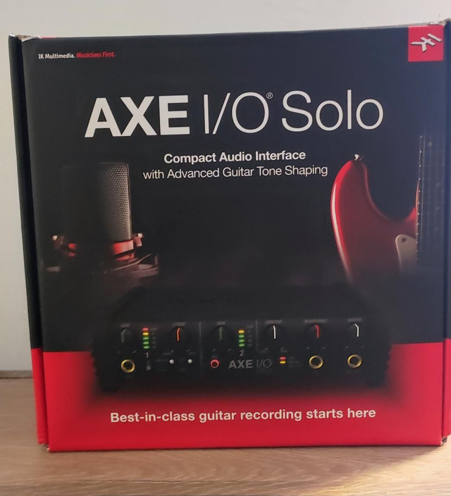 Interfaz Axe IO SOLO IK MULTIMEDIA 