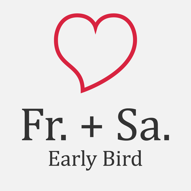 Eintritt Freitag und Samstag Early Bird