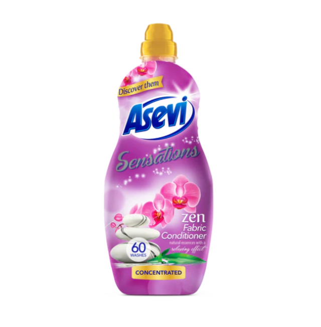 Asevi Concentrated Fabric Softener Sensations Zen 60 Wash 
