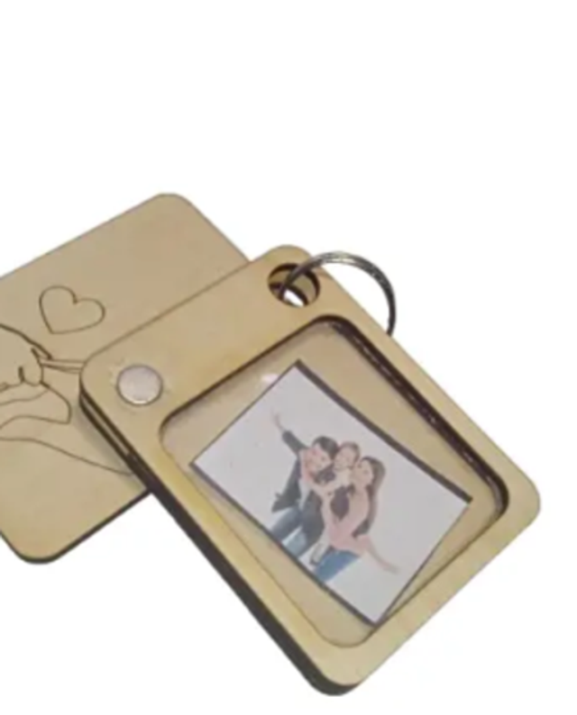 BoisChic – Porte-clés à Souvenir Personnalisable