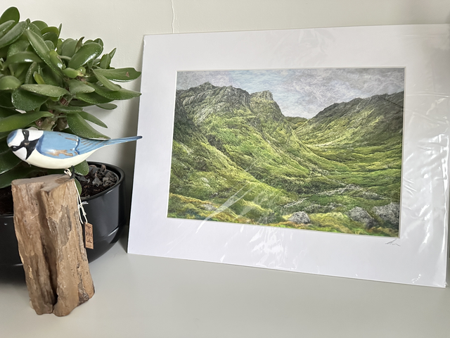 Mounted Giclee Print of The Greens of Glencoe