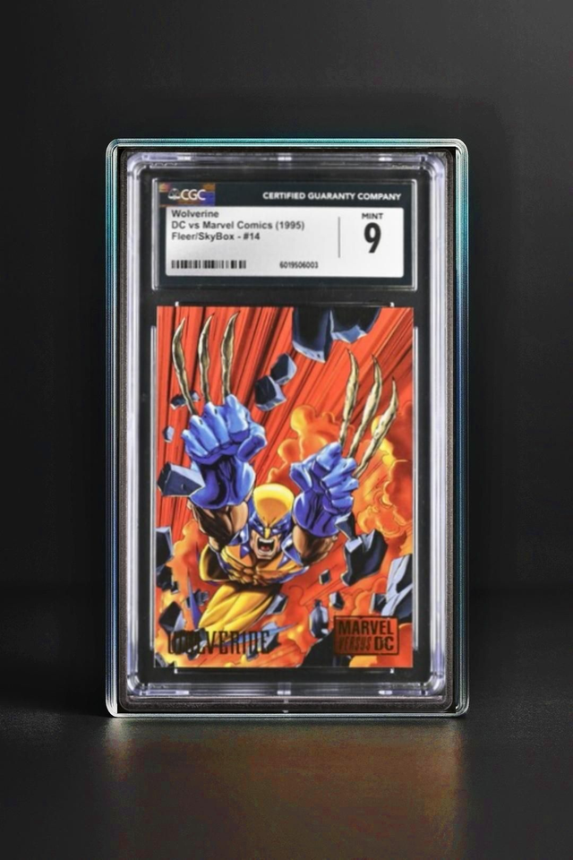 WOLVERINE , DC vs MARVEL COMICS 1995 [CGC 9]