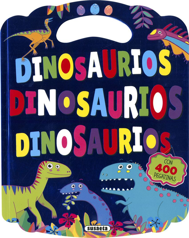 Dinosaurios: con 400 pegatinas - Eduardo Trujillo