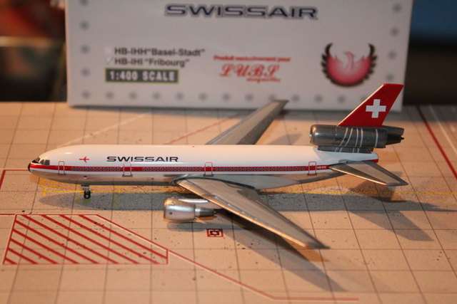 Swissair DC-10 (HB-IHI) &quot;Fribourg&quot; 1:400