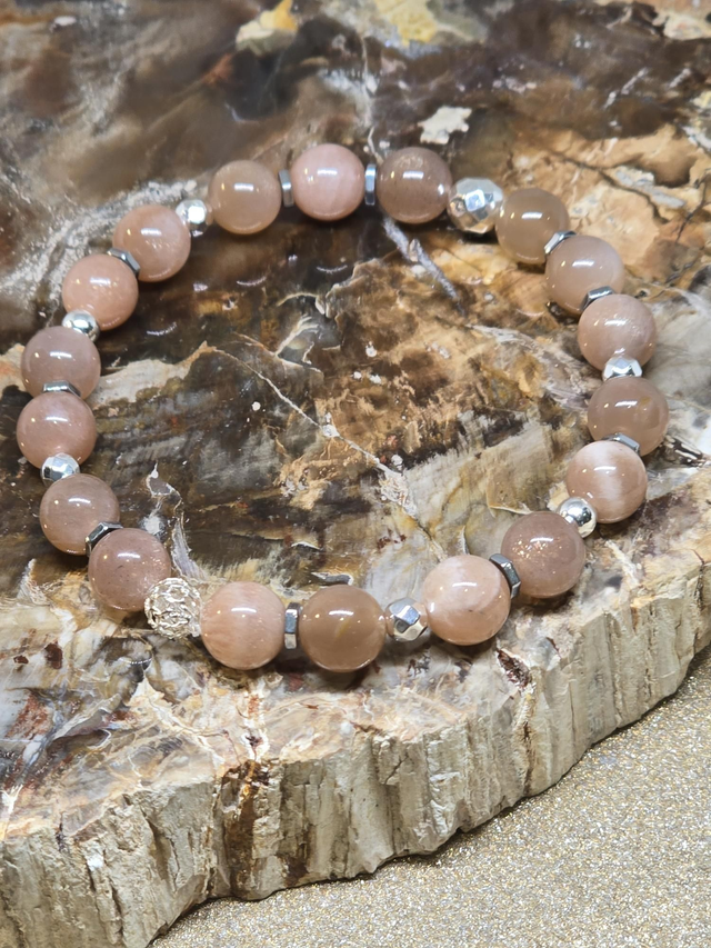 Bracelet Pierre de soleil 0,8 cm