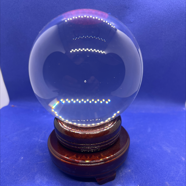 Boule de Cristal 7,5cm diam