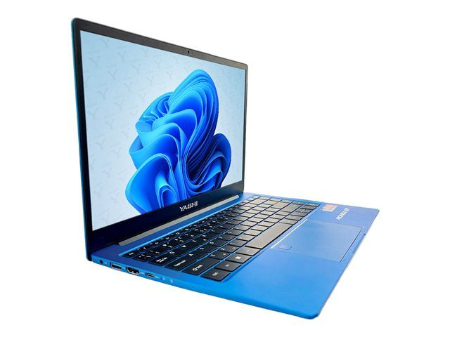 Yashi MONZA GT 14-AMD Ryzen 7-5700U/fino a 4.3 GHz-Win 11 Pro-Radeon Graphics-16 GB RAM-512 GB SSD-14.1&quot; IPS 1920 x 1080 (Full HD)-Wi-Fi 6E, Bluet.