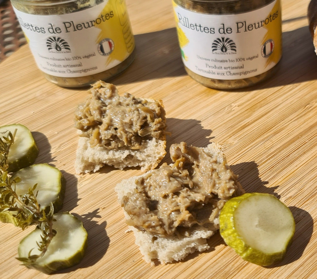 Rillettes de Pleurotes BIO