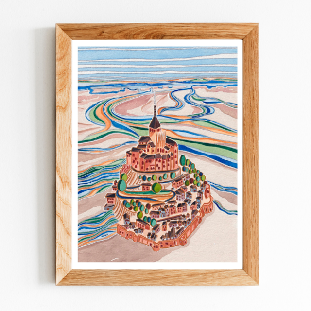 Normandie - Artprint