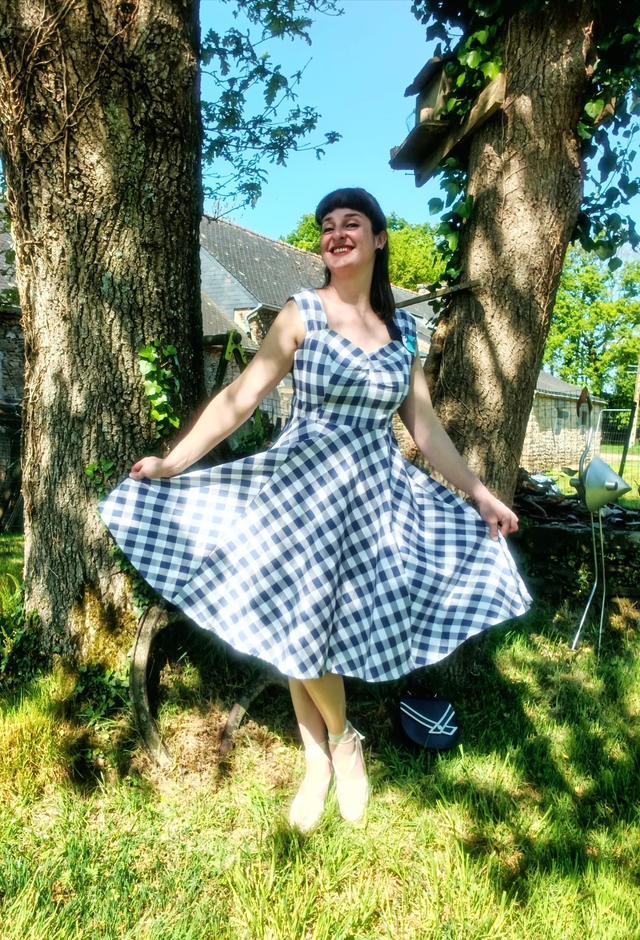 Robe vichy Sady