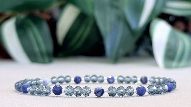 Bracelet | Sodalite Bleue - Sobre 3
