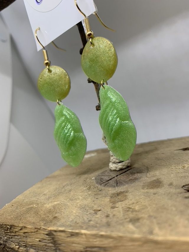 BO Feuilles Vert Nacrées