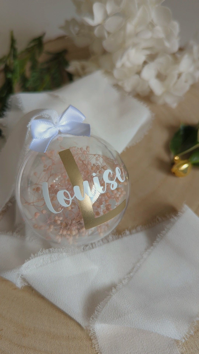 Boule de Noël (Plastique) - Trésor de Noël