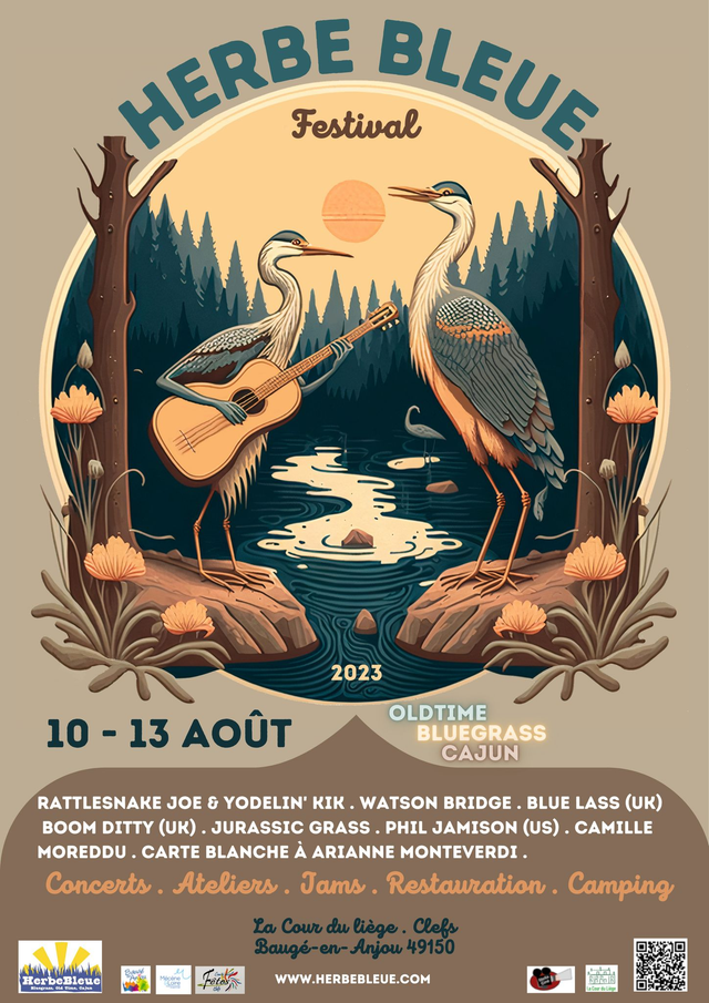 Affiche A3 Herbe Bleue 2023