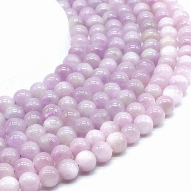 "Kunzite" - fil de perles