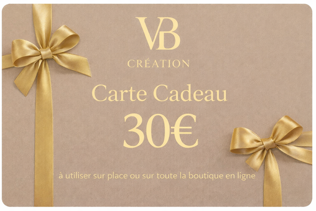 Carte cadeau 30 €