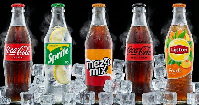 Cola / Sprite / Mezzo Mix / Cola Zero / Ice Tea (0.3 l)  