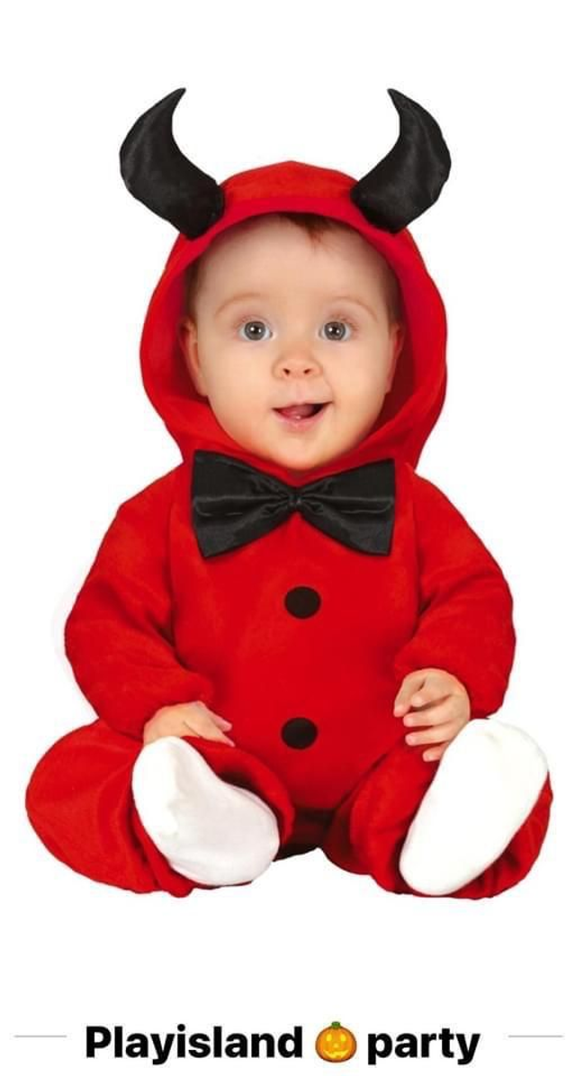 HALLOWEEN COSTUME DIAVOLETTO CON PAPILLON