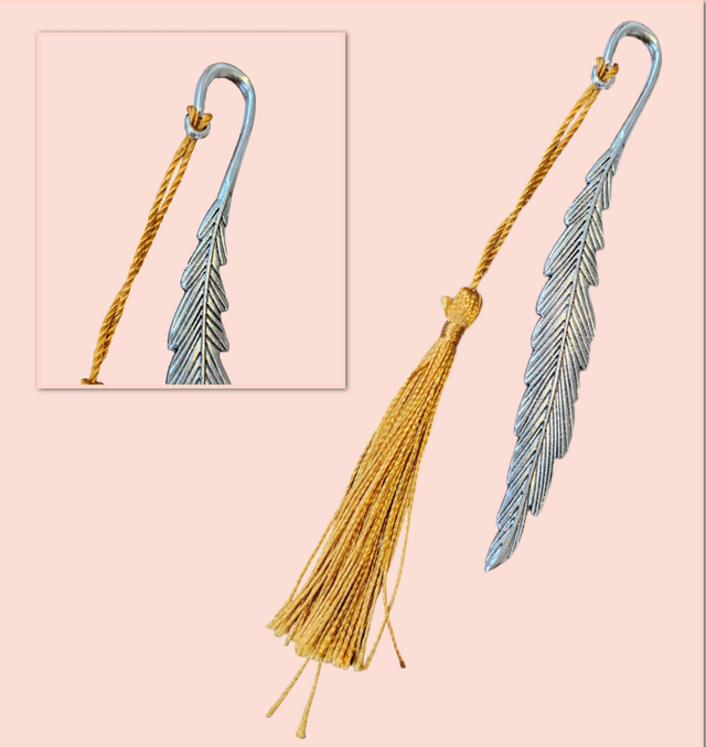 Bronze Tassel Bookmark