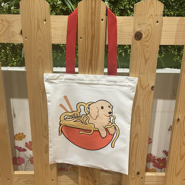 Miniature dachshund Tote bag
