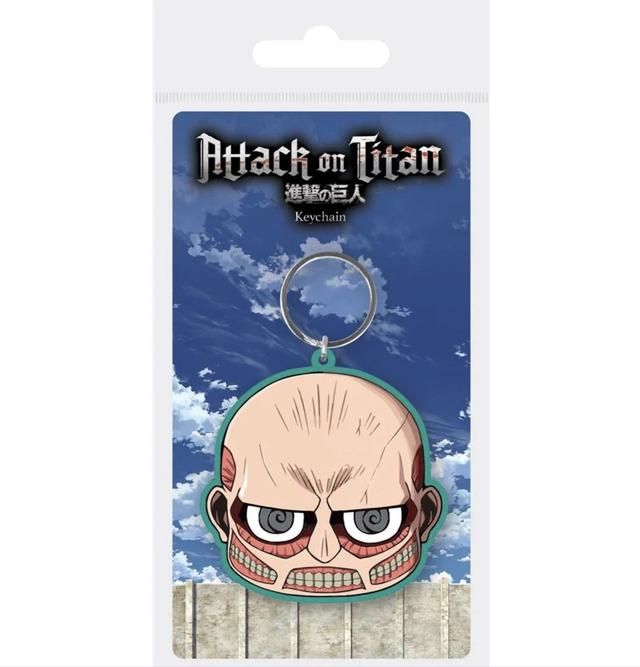 Pyramid International Attack On Titan Rubber Keychain