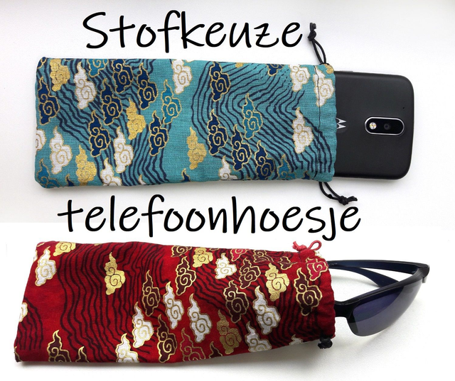 Telefoonhoesje stofkeuze