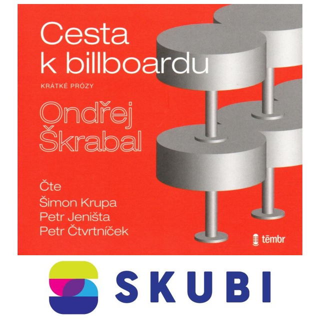 CD audiokniha Cesta k billboardu - Ondřej Škrabal - MP3 CD