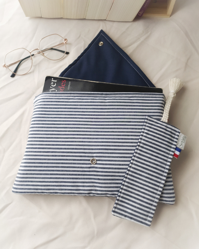 Pochette à Livre Marinière