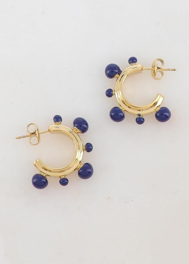 Créoles acier Solaria