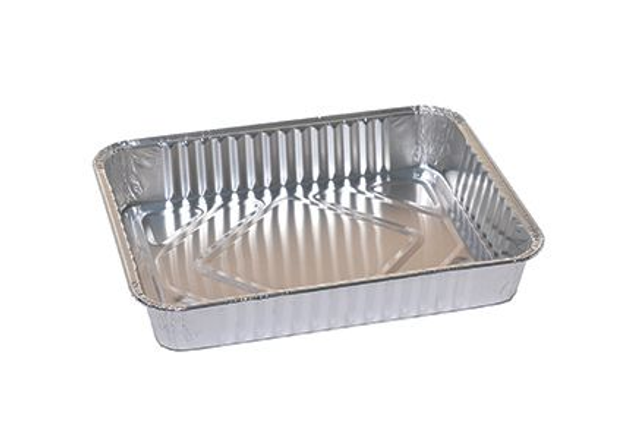 Contenitori vaschette in alluminio 111 rettangolari vol.1190 cc