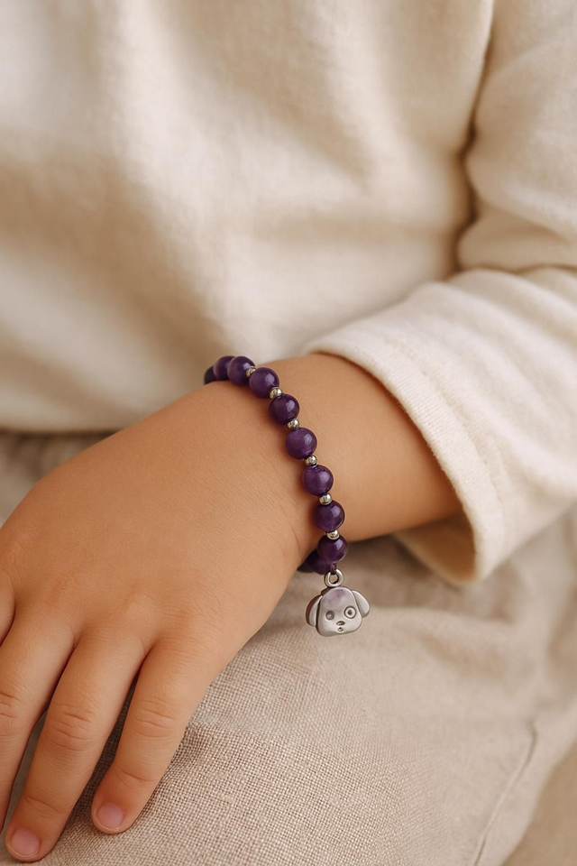 Bracelet avec emoji - Paix intérieure ,Protection,Sagesse