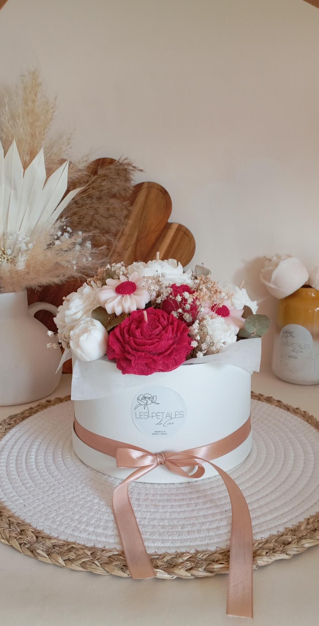 Boîte fleurs éternelles