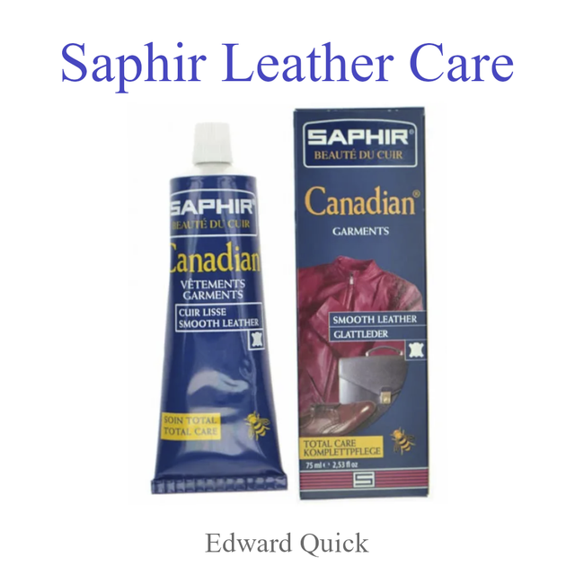 SAPHIR BEAUTE DU CUIR - CANADIAN CREAM (REGENERATING CREAM) - 75ml