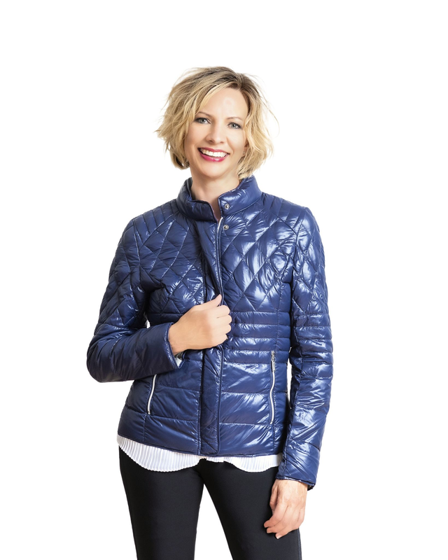 Etage tummansininen kevytuntuvatakki - koot 36, 38 ja 40