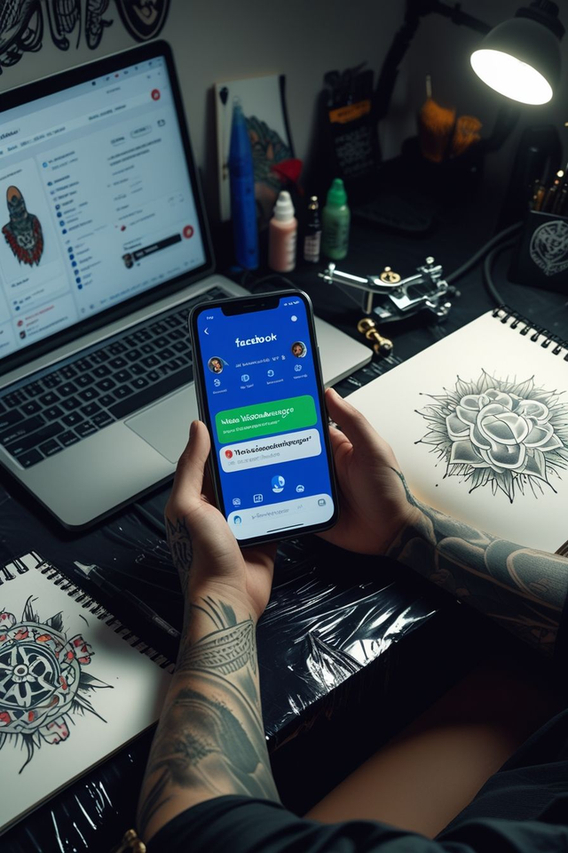 Facebook-Ad & WhatsApp-System für Tattooanfragen (inkl. Landingpage – Done-for-You Setup)