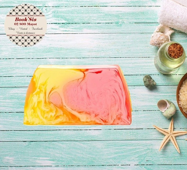 Savon glycérine " Smiley apple ( pomme ) "