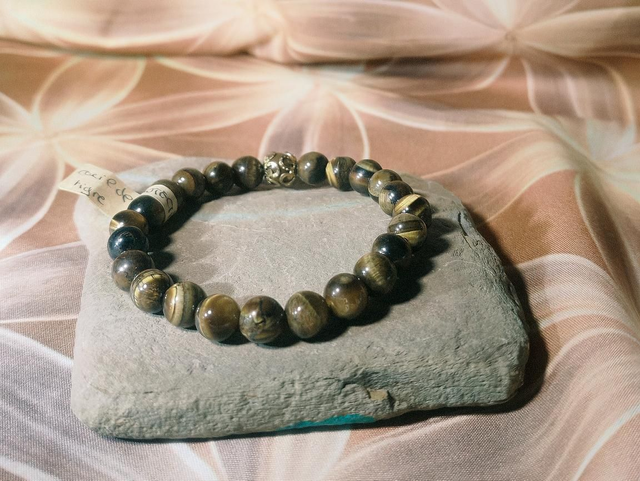 Bracelet Œil De Tigre 8 mm