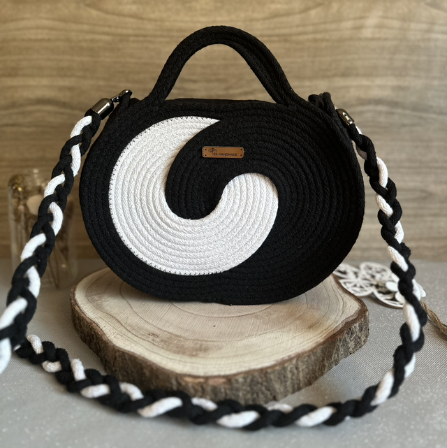 Sac Infini Signature noir&blanc