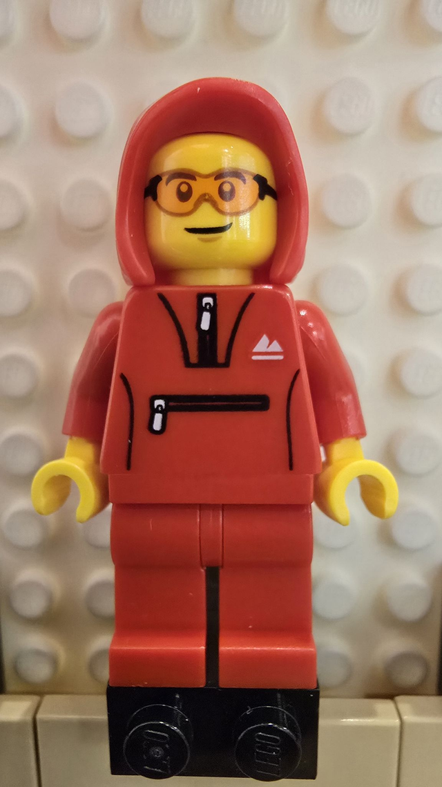 LEGO cty1627 Mountainbiker Minifigur