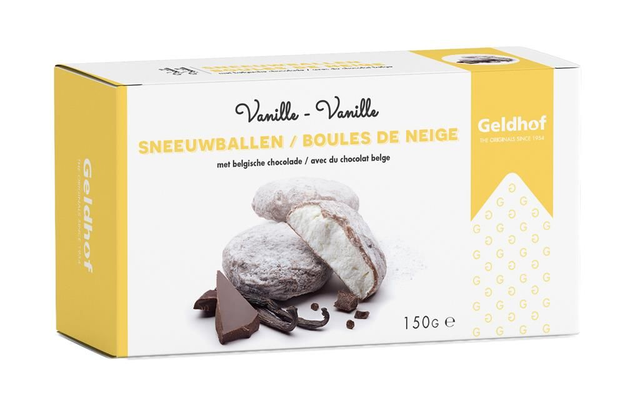 Sneeuwballen doosje van 150gr.