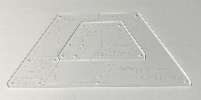 Half Hexagon 10" and 5"