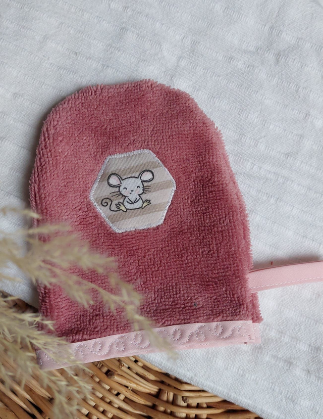 Mini gant de toilette      