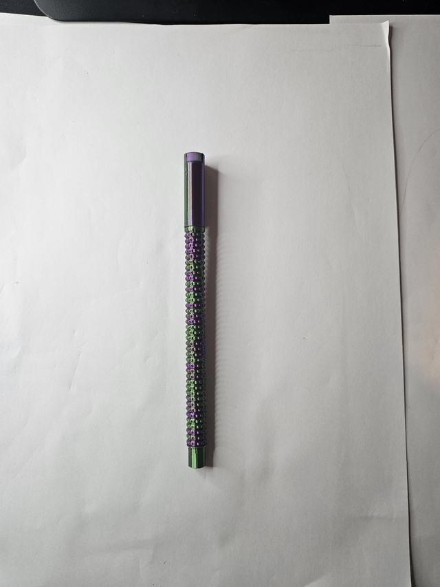 GS3DS Green and Purple Fidget Pen for ADHD, Autism and Anxiety - Stress Relief Toy/Pen