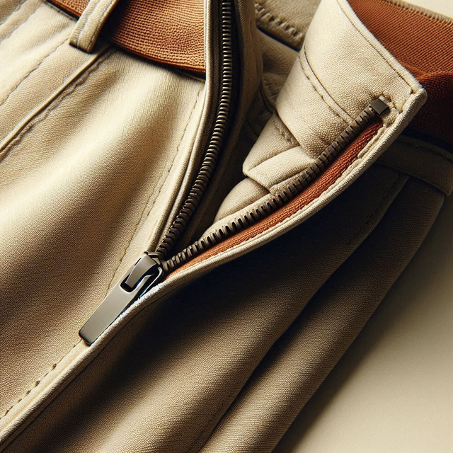 Pantalon fermeture éclair