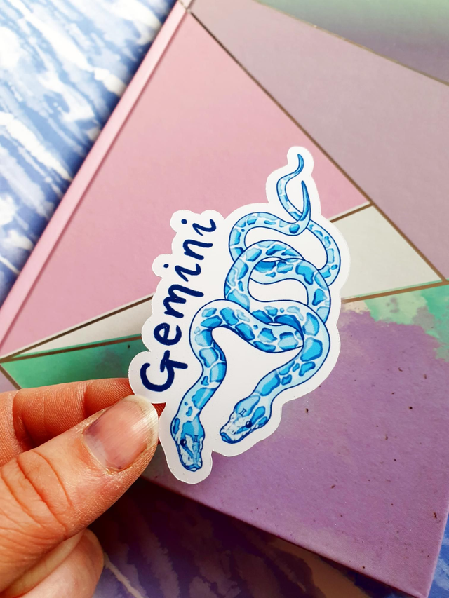 Gemini Single Sticker