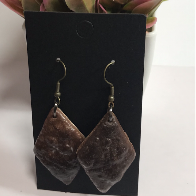 Brown  Dangling Earrings - BRDE48