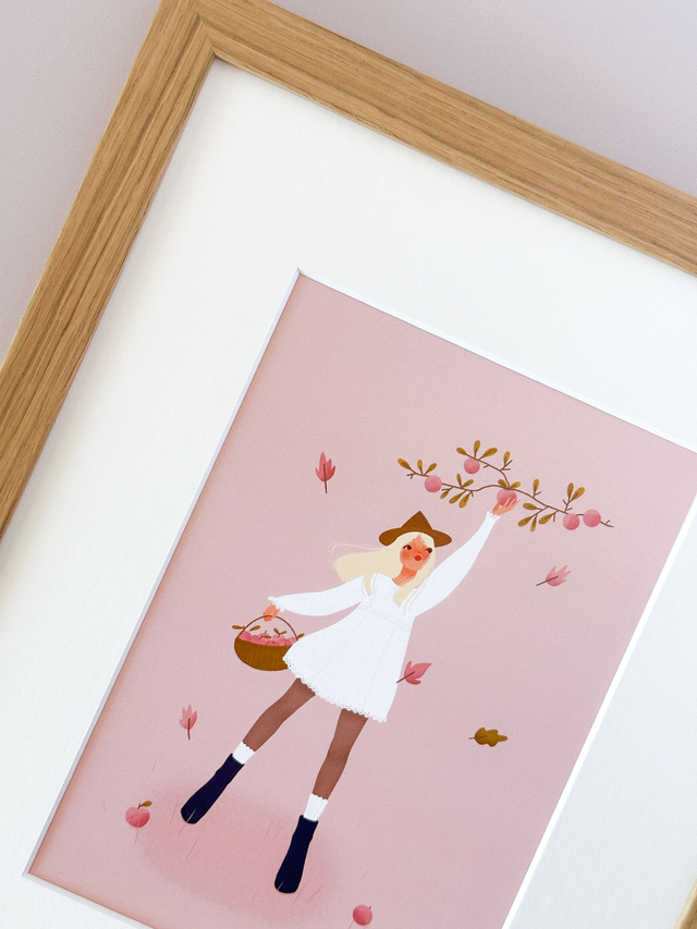 Affiche Cueillette d'automne